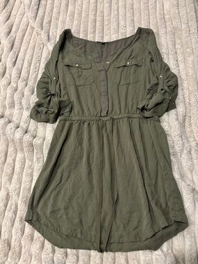 American Eagle Outfitters Olive Green dress